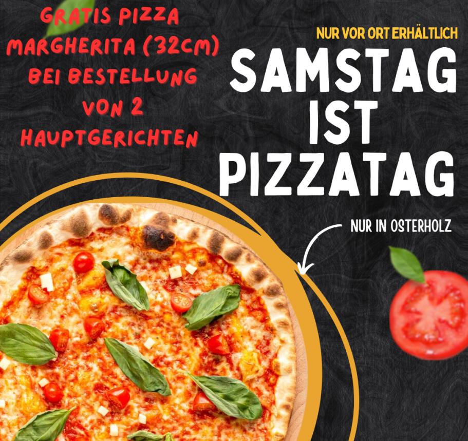 Nur in Osterholz Montag bis Freitag 12-15 Uhr: